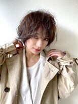 ガレージ バイ グリーン 原宿 表参道(Garage by green)&nbsp;【loki】ニュアンスマッシュショート