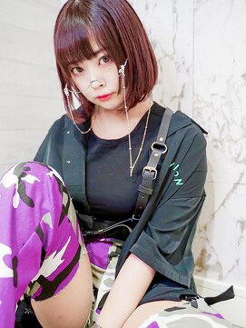 アマンドール(Aman D'or) 自分受け◎ミスティックパープル×シャープボブ