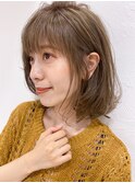 ハイトーンカラー/まろやかくすみベージュ