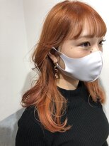 ラボヌールヘアーレーヴ 池袋店(La Bonheur hair reve)&nbsp;アプリコットオレンジ