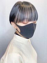 モリオフロムロンドン 原宿本店(morio from London) 【morio原宿】ショートカットのインナーカラー