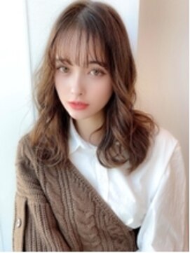 アグ ヘアー クレール 延時店(Agu hair Clair) 《Agu hair》しっとりまとまるウェーブミディ