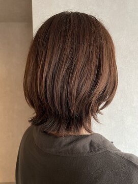 リブート(Re:Boot) くびれボブ/アッシュピンクカラー