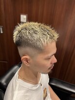 ヒロギンザ 田町店(HIRO GINZA)&nbsp;スキンフェード×ハイトーン