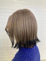 ゲーム 原宿店(GAME)&nbsp;ダブルカラーミルクティーベージュカラーケアブリーチ韓国