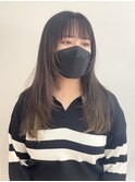 【 YOKE 】ロングレイヤー小顔大人可愛いくびれシャギー韓国