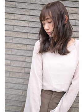 ヘアーラニッシュ 柏たなか店(hair Lanish) 大人ガーリー/薄めバング/モテ髪