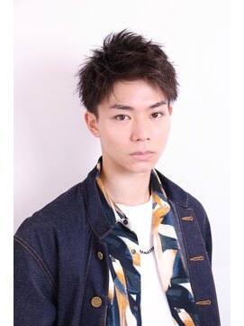 ネイビー(NAVY) 王道アップバング ビジネススタイル