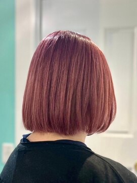 マティーナ ヘアー 池袋(Matina hair) 【ボブ×ピンクバイオレットカラー】20代30代40代50代