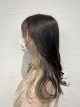 チーヘアー(Chii hair) イヤリングカラー(ホワイトベージュ)