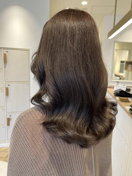 アース クロスガーデン川崎店(HAIR&MAKE EARTH) 透明感オリーブブラウン