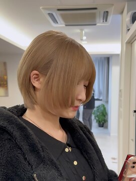 ノブレス(NOBLESSE) ショートボブウルフ