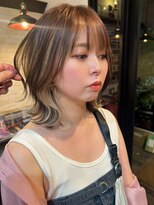 ボアップ(boappu)&nbsp;#インナーカラー#イルミナカラー