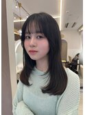 レイヤーカット×顔周りレイヤー