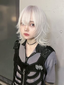 ドットハリス(.Hallis) ホワイトカラー/レイヤーカット/ ダブルカラー/ 髪質改善