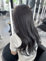 アルドーレフィエロ シンサイバシ(Ardore fiero shinsaibashi) ブリーチなしダブルカラー☆アッシュブラック