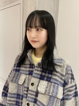 ヨーク(YOKE) 【YOKE】ブルーブラック/ワイドバング/黒髪/艶髪/髪質改善