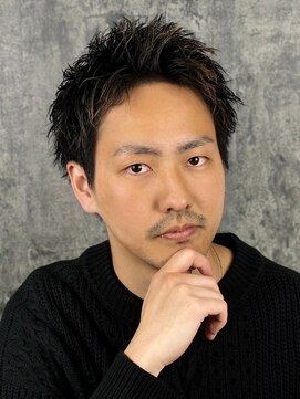 ヒロギンザ 青山店(HIRO GINZA) メンズカット/ニュアンスパーマ/ベリーショート/眉毛/barber