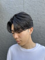 ヘアアンドビューティー クローバー(Hair&Beauty Clover) セットが楽ちん！自然な毛流れニュアンスパーマ