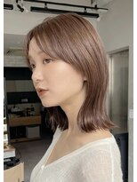 サンドハーツギンザ(sand Hearts ginza)&nbsp;顔まわりレイヤーで大人っぽく♪ミディアムボブ