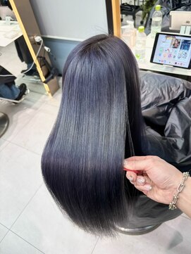 ロンドウル 熊本(Lond ulu) メルティカラーフェミニンロング似合わせカット髪質改善縮毛矯正