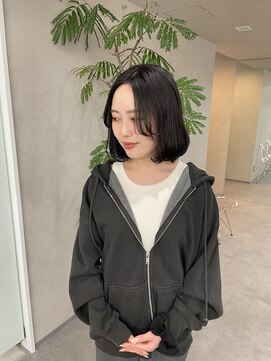 クム 横浜(qumu) 【qumu】ボブ×ストレート