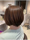 グラデーションボブ 3月