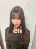 ブリーチなしベージュ