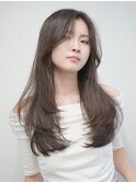 ☆20代30代40代/フェミニンロング/韓国ヘア/韓国風巻き