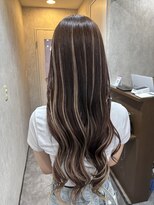 ルーゼン(LUXEN)&nbsp;【ルーゼン】シールエクステで出来るハイライト