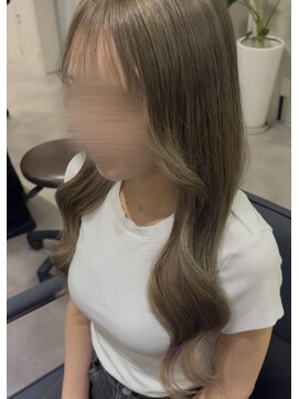 アーチフォーヘア 心斎橋店(a-rch for hair) アッシュベージュエクステ