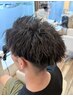 【☆全員OK☆】メンズカット+ツイストスパイラルパーマ ¥11900
