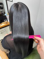 ヘアーアンドビューティーザ エフ(Hair Beauty the F)&nbsp;＊髪質改善カラー_ブルーブラック_m251