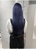 赤み消しカラー透明感ブルージュ/ロング