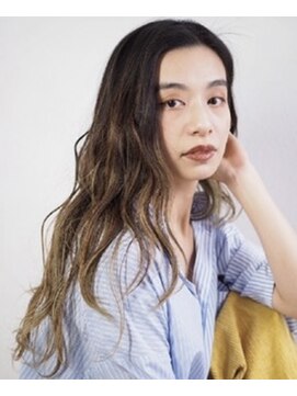 かきあげクールヘア