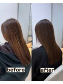 田園調布髪質改善｜純度100％トリートメント＋カット＋縮毛矯正