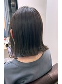 自由が丘/切りっぱなしボブ/イルミナカラー/トリートメント