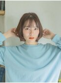ウルフボブレイヤー30代/40代/ウルフ/レイヤー/韓国風