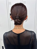 スタイル 横浜(STYLE)&nbsp;結婚式お呼ばれアレンジ/リボン/シニヨン／ヘアセット/タイトUP