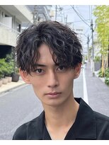 アストラ(ASTRA)&nbsp;MEN’S HAIR/波巻きツイストスパイラル/リバースセンターパート