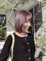 カウチ(Kauti)&nbsp;レイヤーボブ×レッドブラウン