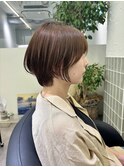 くびれショート/浮き癖直し/おさまり丸みショート