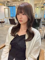 ラファンジュ ヘアー(Rohange hair)&nbsp;大人可愛い「くびれ」ロング♪透明感ベージュ×エギョモリ