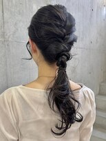 ヘアー アイス 御器所本店(HAIR ICI)&nbsp;20代30代40代編み下ろし×簡単アレンジ
