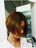 さらさらショートボブ