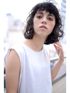 ミラバイグリーン(Mira by green) ロブ　x curl　 『nude beige』 01