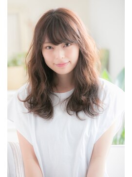 ファイル バイ リトル(file by little) 重めシルエットのやわらかロング