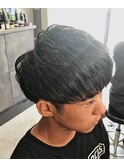 束感×マッシュショート
