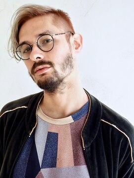 ベロニカ ヘアー(Beronica HAIR) 2ブロック×オレンジ×ブロンド◆