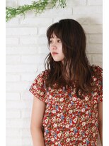 ヘアリゾートユア 新大久保店(hair resort YuA)&nbsp;ミディアムスタイル